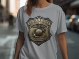 Marine Corps Emblem T-Shirt, USMC Semper Fidelis Patriotic Military Shirt, Veteran Gift Tee, Marine Family Apparel thumbnail 7
