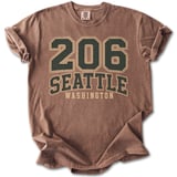 206 Seattle Washington Tee thumbnail 1