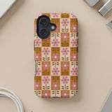 Retro Mod Floral MagSafe® Phone Case thumbnail 5