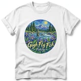 Gogh Fly Fish ~ Comfort Colors Premium Tee thumbnail 9