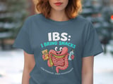 IBS T-Shirt, Funny Gut Health Tee, I Bring Snacks Shirt, Low FODMAP TShirt, High Maintenance Clothing, Digestive System T Shirt, Gut Tee thumbnail 2