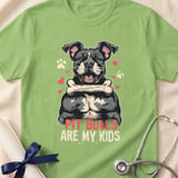 Pit Bulls Are My Kids Tee | Pit Bull Mom Shirt | Pittie Lover Gift | Dog Mom Apparel thumbnail 6