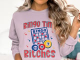 Bingo Time Bitches Graphic Sweatshirt thumbnail 2