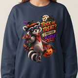 Trick or Treat Randy the Raccoon Sweatshirt thumbnail 8