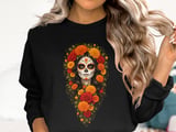 Floral Sugar Skull Catrina Tee thumbnail 14