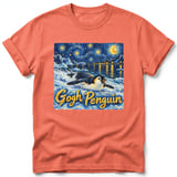 Gogh Penguin ~ Comfort Colors Premium Tee thumbnail 4