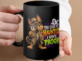 The Case Is Haunted German Shepherd Mug thumbnail 15