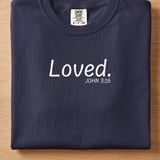 Loved John 3:16 Tee thumbnail 4