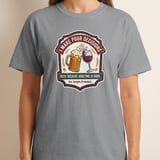 I Make Pour Decisions T-Shirt, Funny Adulting Is Hard Beer Wine Tee, Sarcastic Drinking Humor Party Lover Gift Distressed Graphic Shirt thumbnail 8