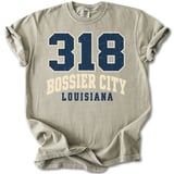 318 Bossier City Louisiana Tee thumbnail 14