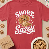 Short & Sassy Dachshund Tee thumbnail 4