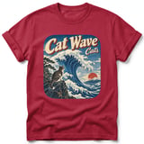 Cat Wave ~ Comfort Colors Premium Tee thumbnail 2