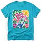 Cutout Garden ~ Comfort Colors Premium Tee thumbnail 5
