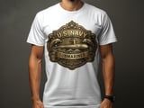 US Navy Submariner T-Shirt, The Silent Service Tee, Patriotic Military Veteran Gift, Submarine Crew Apparel Shirt thumbnail 1