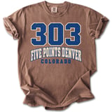 303 Five Points Denver CO Tee thumbnail 3