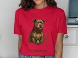 The Protector Pitbull Tee | Pit Bull Shirt | Pittie Lover Gift | Dog Mom Shirt thumbnail 2