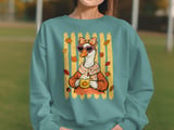 Pumpkin Spice Goose Sweatshirt, Cozy Fall Aesthetic Hoodie, Cute Autumn Animal Lover T-Shirt, Whimsical Seasonal Gift for Her thumbnail 3