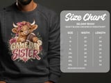 Game Day Sister Highland Cow Tee thumbnail 15
