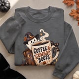 Coffee & Cowboy Boots Tee or Sweatshirt thumbnail 10