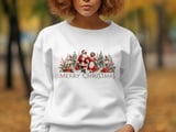 Black Santa and Mrs Claus PNG Clipart, African American Merry Christmas Graphic, Vintage Winter Holiday Sublimation Art Digital Download thumbnail 4