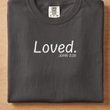 Loved John 3:16 Tee thumbnail 6