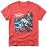 Rocky Coast Wave ~ Comfort Colors Premium Tee thumbnail 3