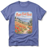 Poppy Field Stroll ~ Comfort Colors Premium Tee thumbnail 10