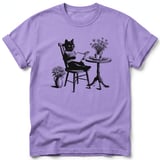Cozy Bookish Cat Tee thumbnail 31