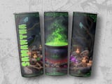 Personalized Halloween Tumbler, Cauldron Tumbler, Raven, Ghost Tumbler, Spooky Season Gift, Name Tumbler, Fall Tumbler, Witch Brew thumbnail 4