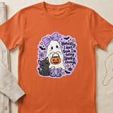 Not Spooky Enough Ghost Tee thumbnail 10