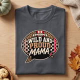 Wild and Proud Football Mama Tee thumbnail 2