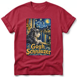 Gogh Schnauzer ~ Comfort Colors Premium Tee thumbnail 2