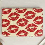 Red Lipstick Kisses MacBook Case thumbnail 1