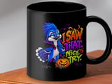 I Saw That Halloween Blue Jay Mug thumbnail 8