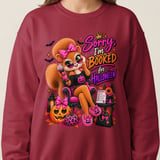 Booked Halloween Sally the Squirrel Sweatshirt thumbnail 6