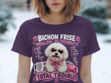 Bichon Frise Big Personality Tee thumbnail 8