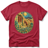 Turquoise and Gold ~ Comfort Colors Premium Tee thumbnail 2
