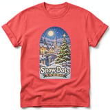Snow Dots ~ Comfort Colors Premium Tee thumbnail 3