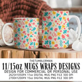 Digital Pattern Bundle, Abstract Shapes, Geometric Design, Digital Paper Pack, Scrapbook Paper, Backgrounds, Commercial Use Graphics thumbnail 4