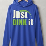 Pickleball Sport-Tek Performance Hood, Just DINK it, Lightweight Hoodie thumbnail 4