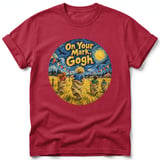 On Your Mark, Gogh ~ Comfort Colors Premium Tee thumbnail 2