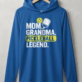 Pickleball Sport-Tek Performance Hood, Mom. Grandma. Pickleball Legend., Lightweight Hoodie thumbnail 3