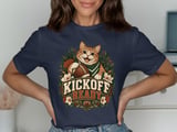 Kickoff Ready Football Cat Tee thumbnail 8