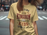 Raising Kingdom Kids Distressed Print for Christian Mom, Faith-Based Parent Gift, Religious Family Other thumbnail 2