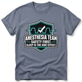 Anesthesia Team Safety First Tee thumbnail 2