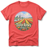 Tulip Rows ~ Comfort Colors Premium Tee thumbnail 3