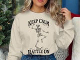 Keep Calm and Rattle On Tee thumbnail 13