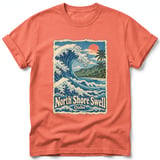North Shore Swell ~ Comfort Colors Premium Tee thumbnail 4