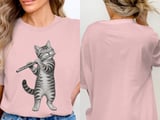Flute Playing Cat Tee thumbnail 6