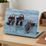 Floating Sea Otters MacBook Case thumbnail 2